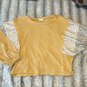 Balloon Sleeve Blouse